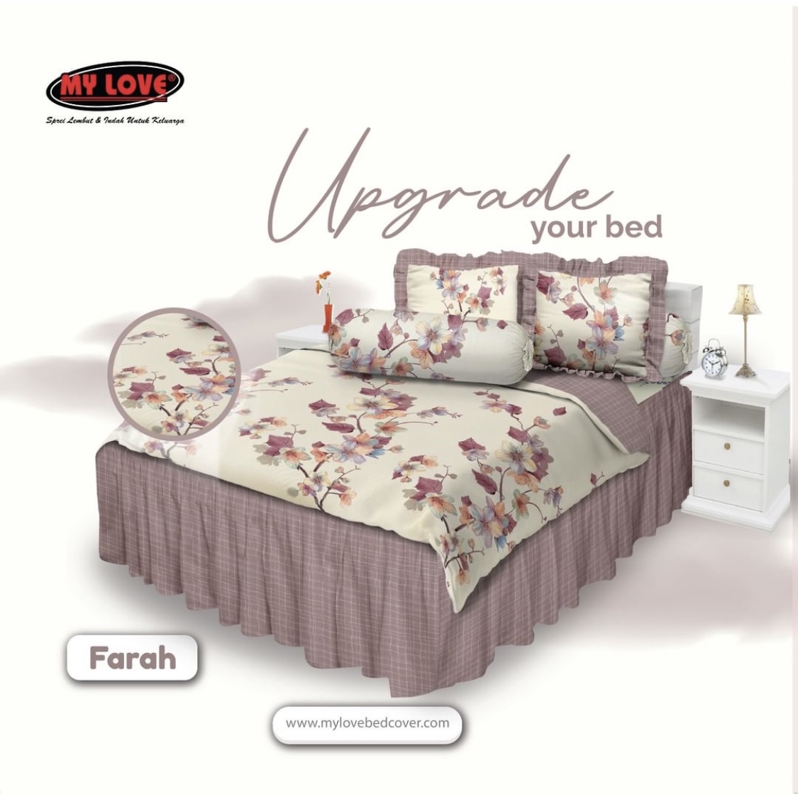Seprei dan Bed Cover set